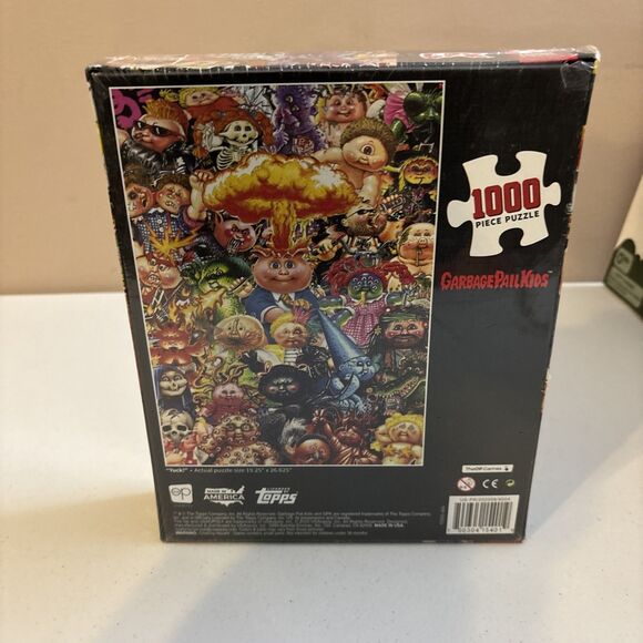 Garbage Pail Kids Yuck 1000 Piece Jigsaw Puzzle -Brand New Sealed - Picture 4 of 8